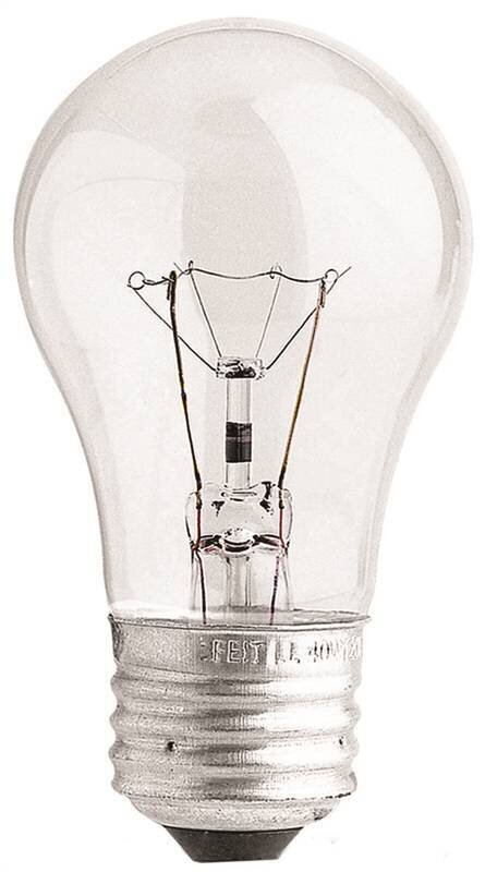 40W CLEAR APPLIANCE BULB