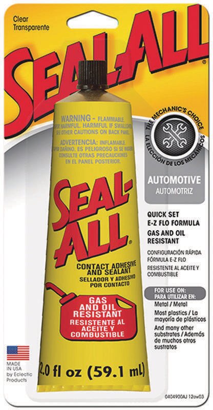 GLUE SEAL ALL GAS AND OIL RESSISTANT