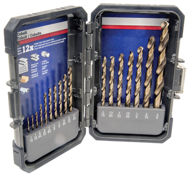VULCAN 17PC COBALT DRILL BIT SET