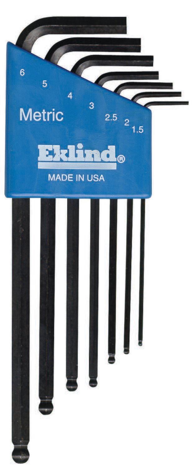 HEX KEY SET 7PC METRIC BALL