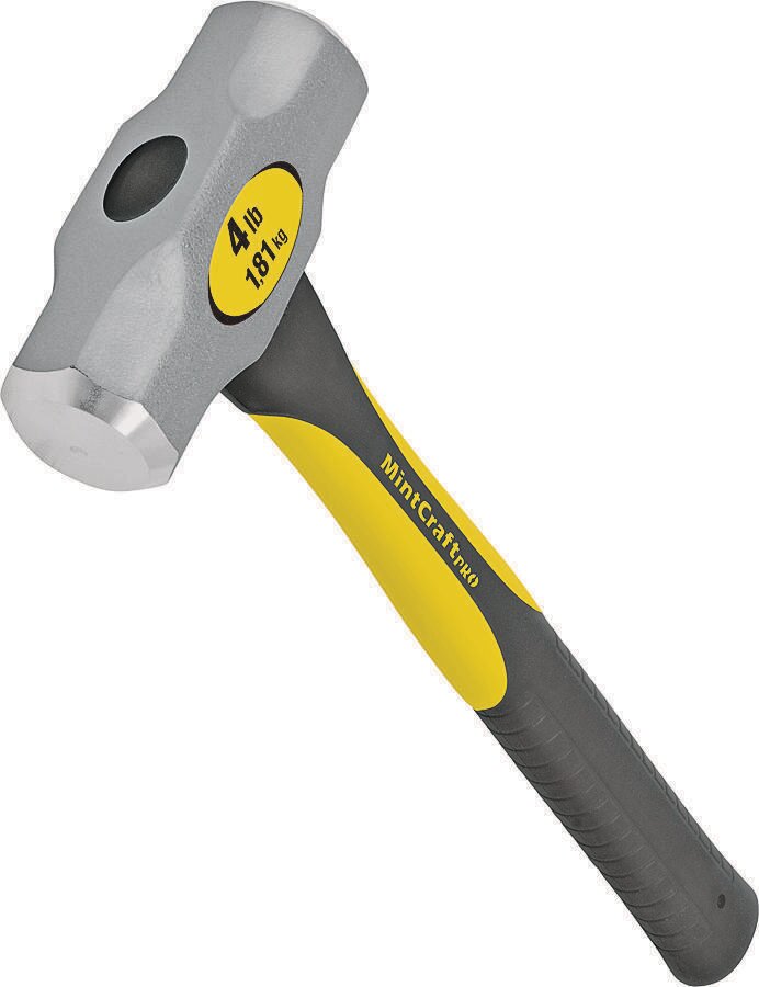 SLEDGE HAMMER 16" FIBERGLASS 4LB