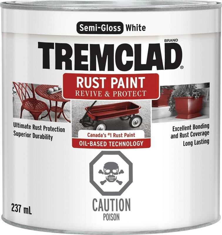TREMCLAD SEMI-GLOSS WHITE 237ML