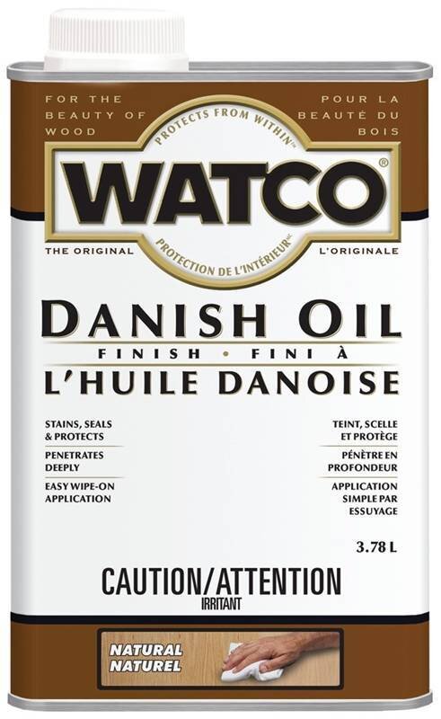 Watco Danish Oil Natural 3.78L