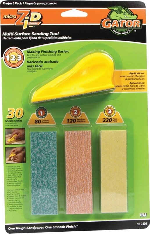 GATOR MICRO SANDER W 30 SHEETS