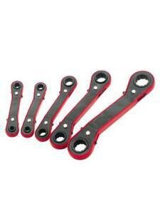 RATCHET WRENCH SET SAE 5PC 1/4"-7/8"