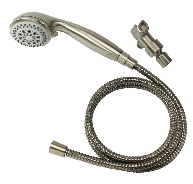 BOSTON HARBOR SHOWER HEAD NICKEL 5 SET