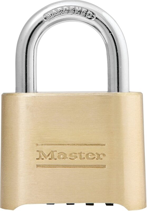 175D BRASS COMBINATION PADLOCK