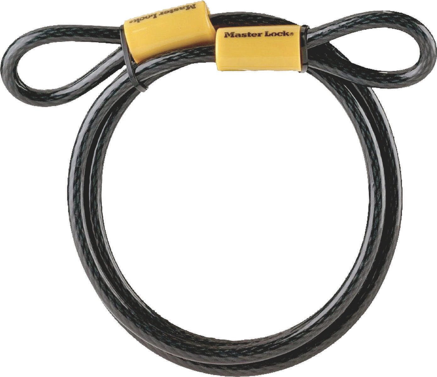 6' LOOPED STEEL CABLE LOCK