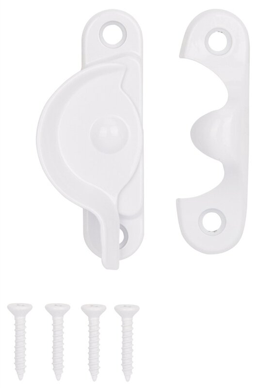 SASH LOCK WHITE 209W-R