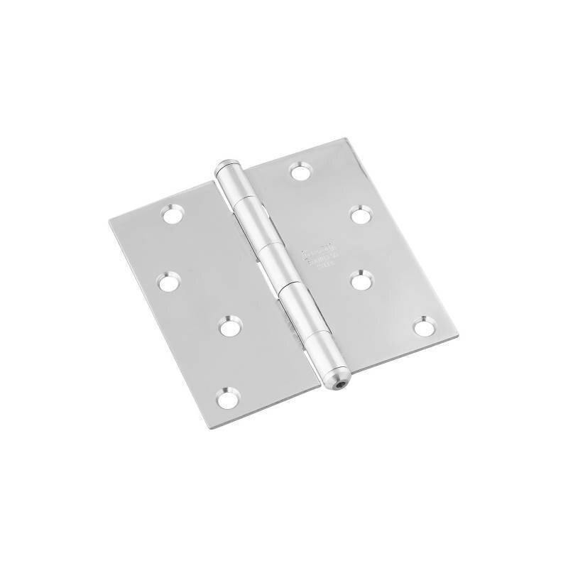 4" BUTT HINGE SQUARE STAINLESS STEEL