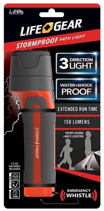 LED LIFE GEAR FLASHLIGHT 330L