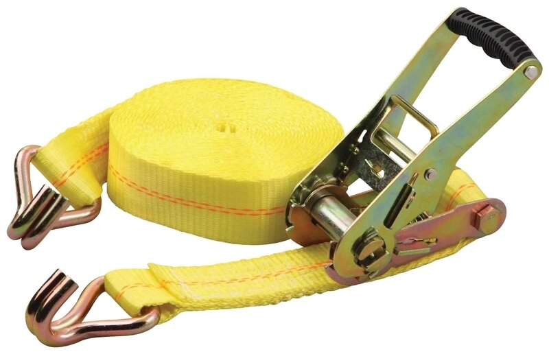 2"x27' RATCHET TIE DOWN 3333LB YELLOW