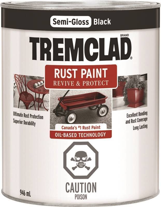 TREMCLAD BLACK SEMI-GLOSS 946ML