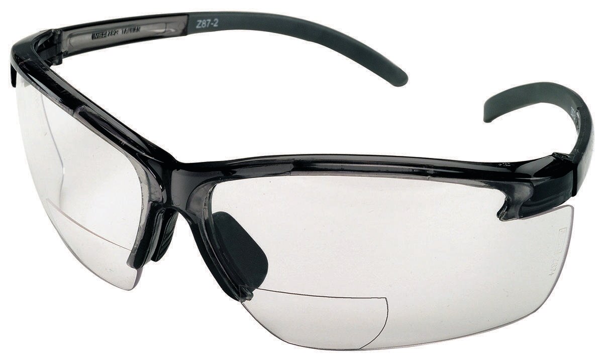SAFETY GLASSES BIFOCALS +2