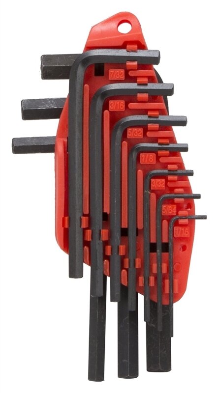 HEX KEY SET SAE 10PC MINTCRAFT