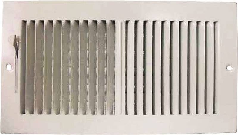 6" X 12" Sidewall Grille White