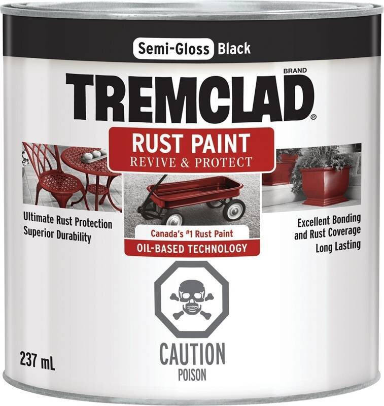 TREMCLAD SEMI GLOSS BLACK 237mL