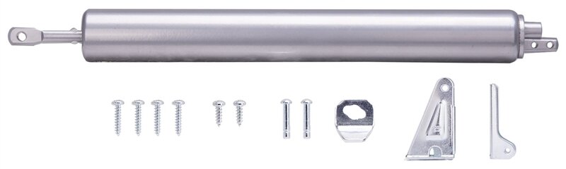 DOOR CLOSER PNEUMATIC GREY