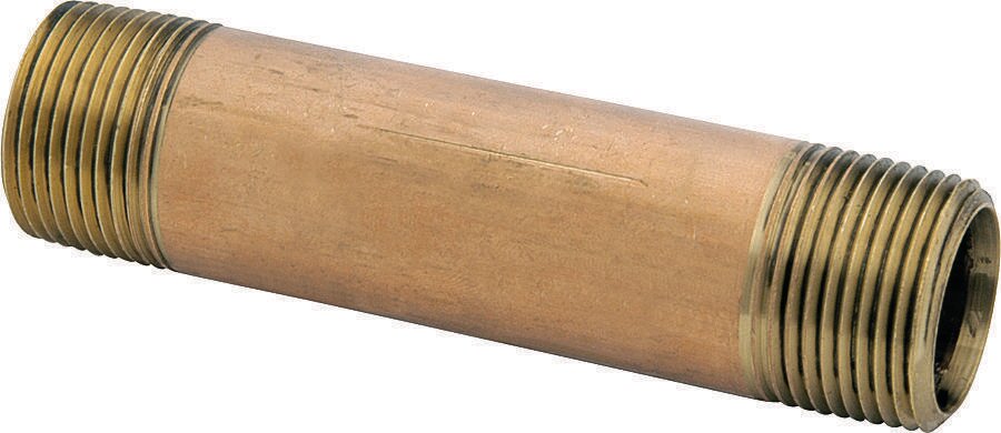 1/2" X 4-1/2" Brass Nipple