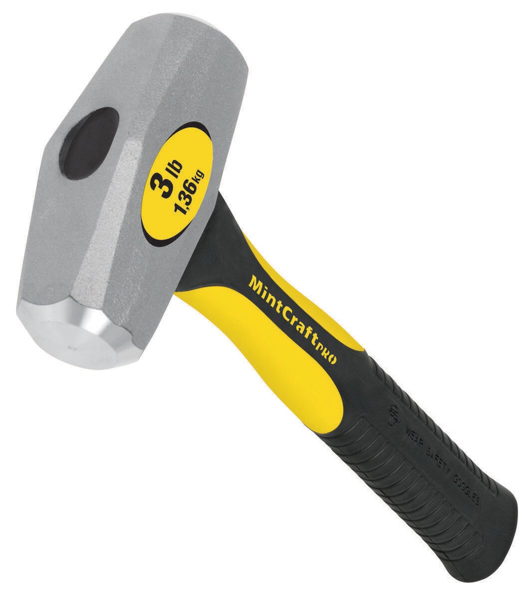 3LB DRILLING HAMMER FIBERGLASS
