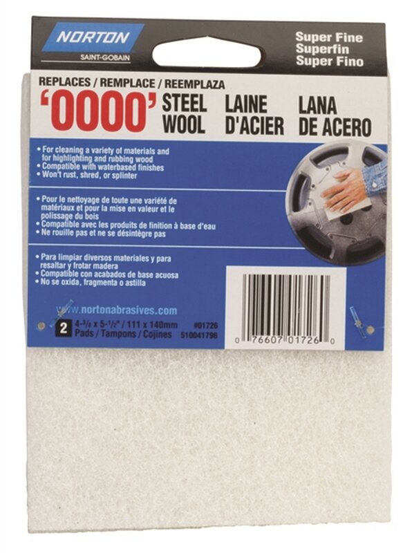 NORTON FINISHING PADS 0000 SUPER FINE