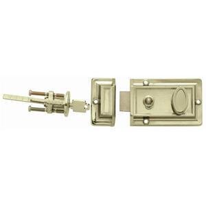 RIM NIGHT LATCH BRASS