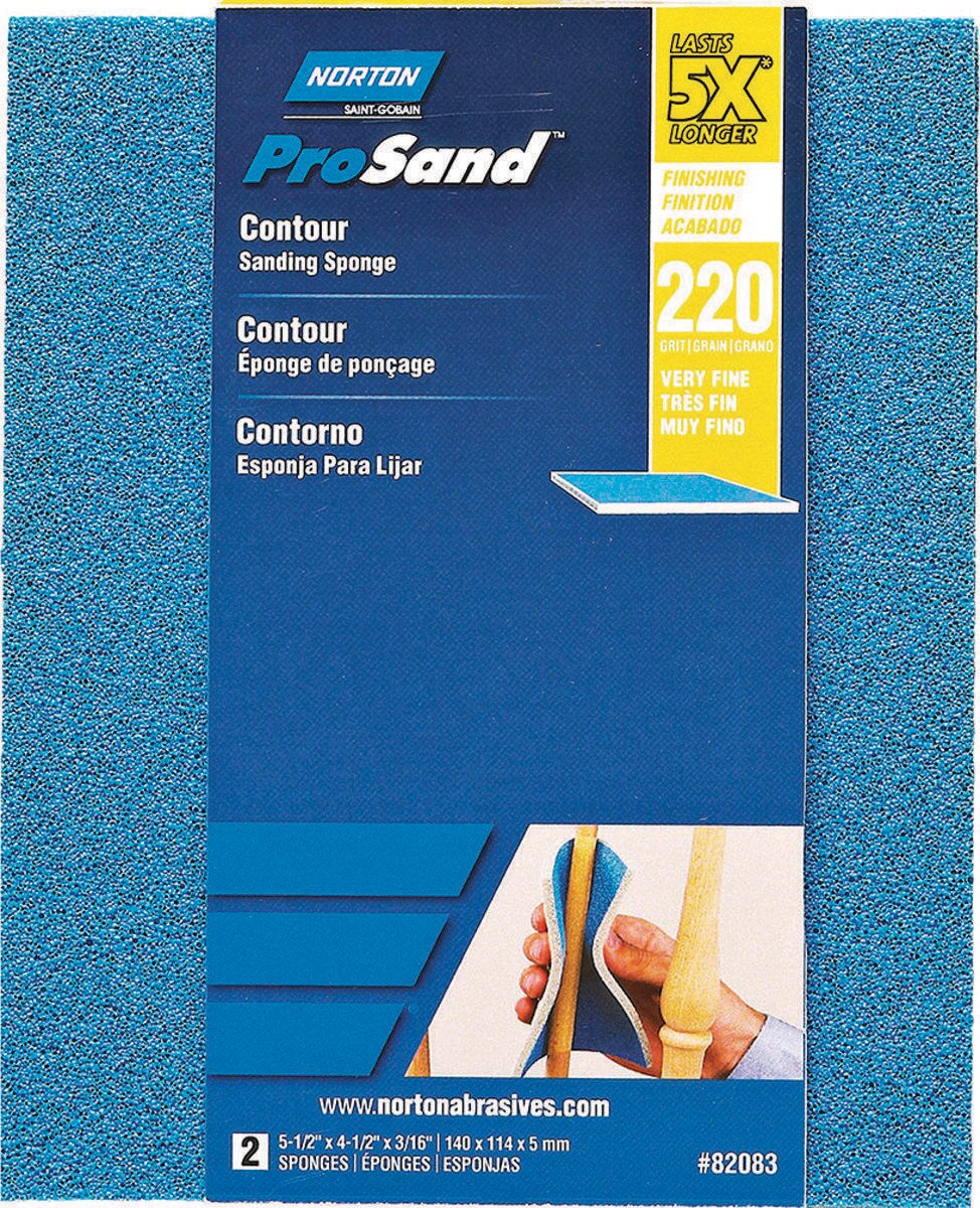 NORTON CONTOUR SANDING SPONGE 220G