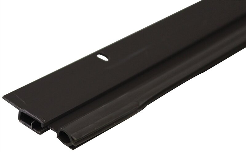 SPRING LOADED DOOR SEAL BROWN