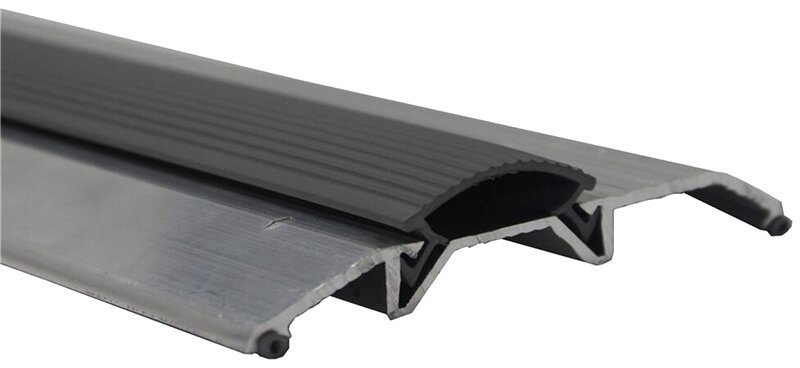HD WIDE ALUM THRESHOLD W VINYL SEAL