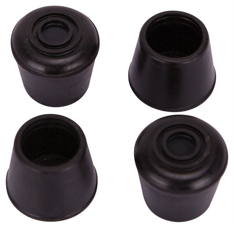 5/8" RUBBER LEG TIPS BLACK