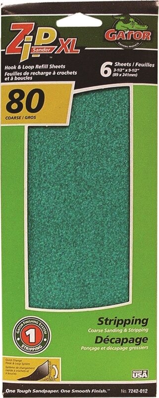 GATOR HOOK & LOOP REFILLS 80 GRIT