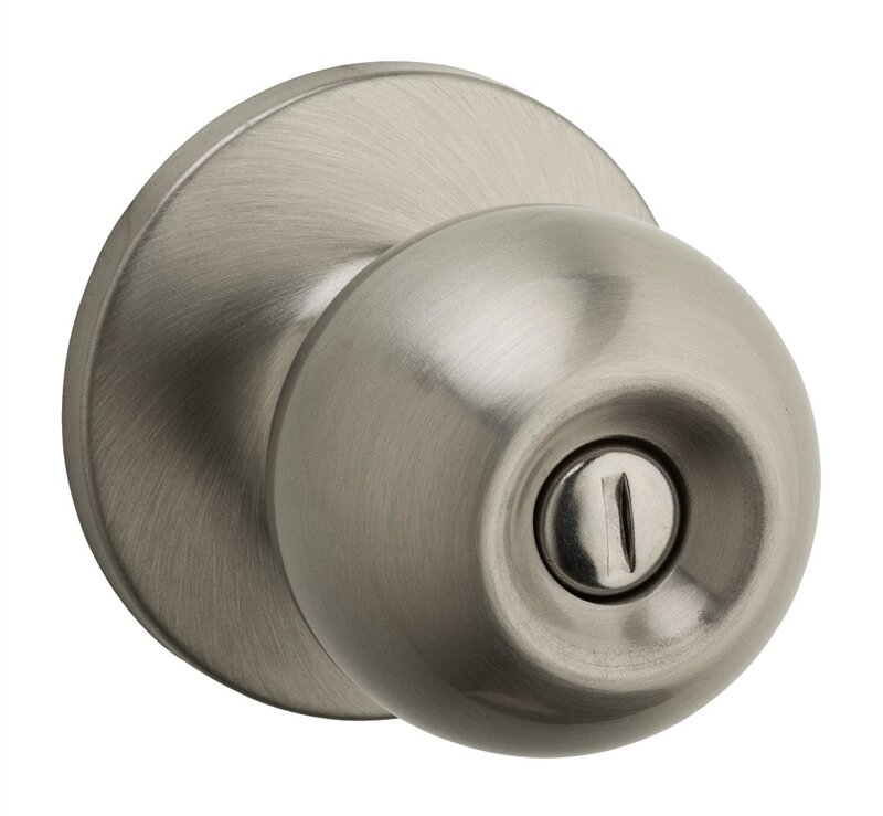 PRIVACY KNOB SATIN NICKEL
