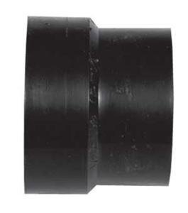 4" X 1-1/2" ABS Coupling