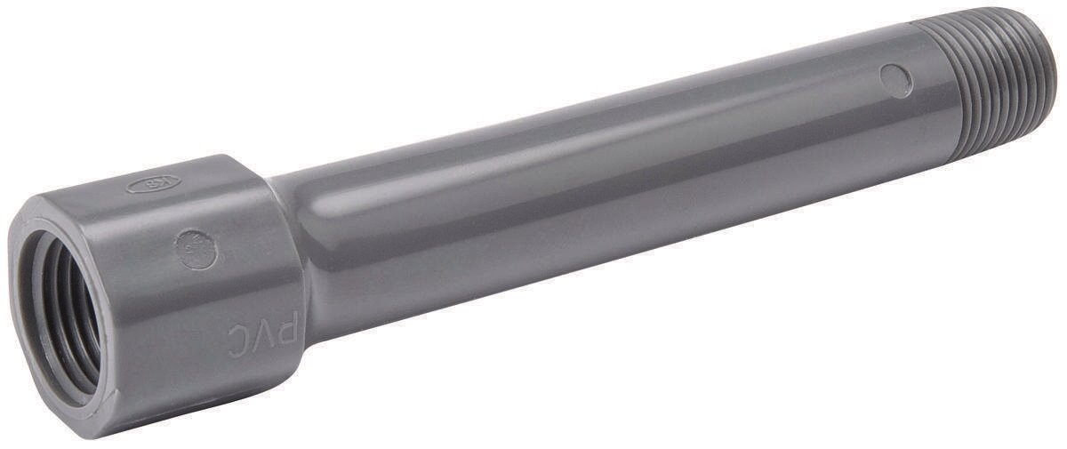 1/2" X 10" PVC Nipple Male X Female