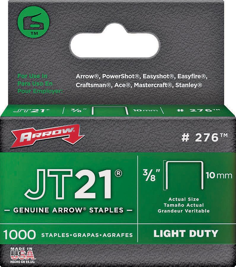 JT21 STAPLES 3/8" #276