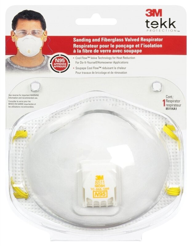 3M 8511 PARTICULATE RESPIRATOR N95