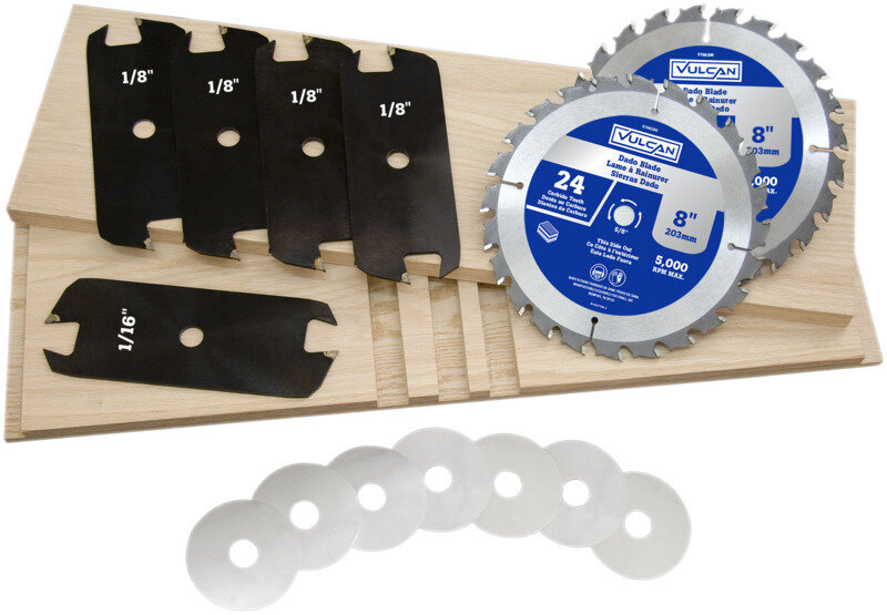 VULCAN 8" DADO BLADE SET 14PC