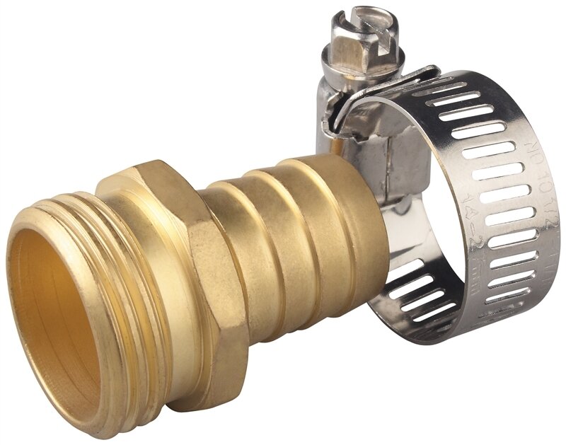 3/4" BRASS MALE COUPLING