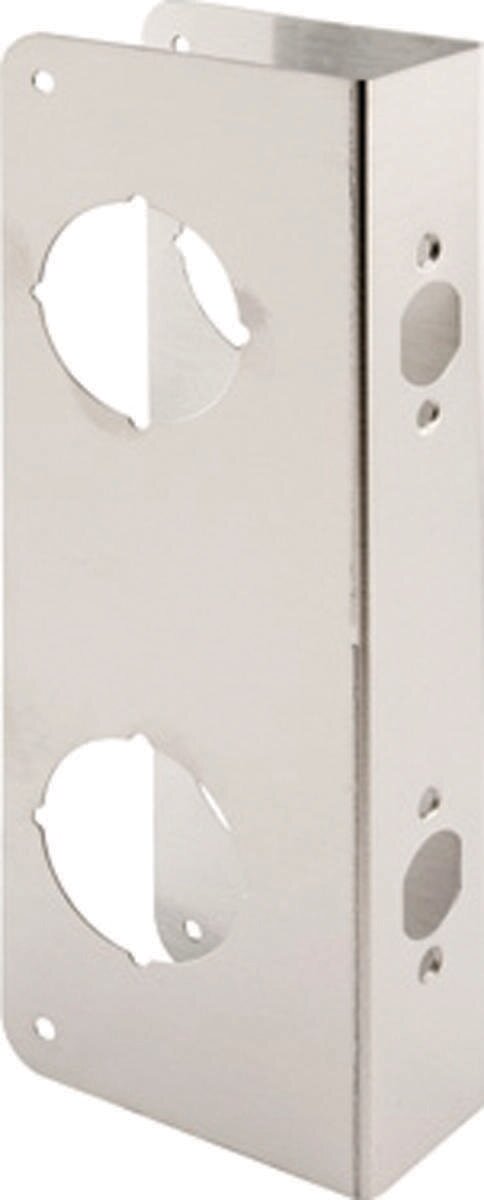 DOOR REINFORCER SATIN NICKEL DOUBLE