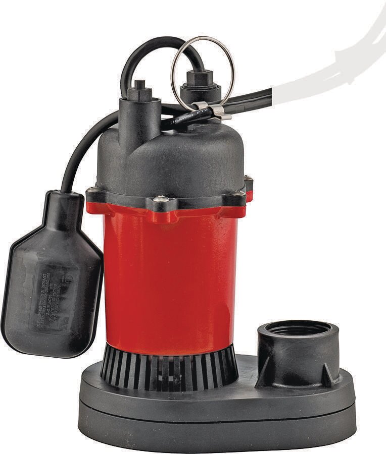 RED LION SUMP PUMP 1/4HP W FLOAT