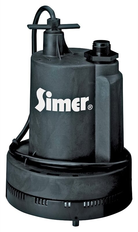 1/4hp SIMER SUMP PUMP SUBMERSIBLE GZR