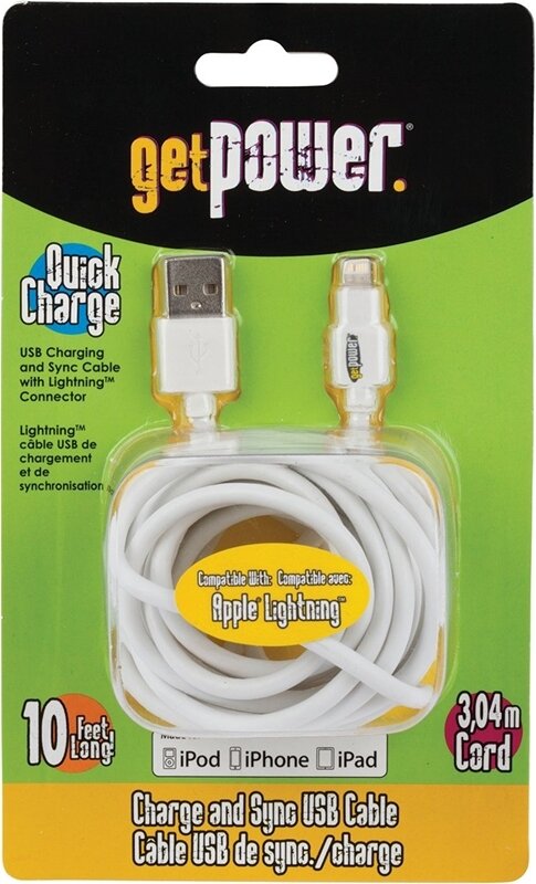 USB X APPLE CABLE 10FT