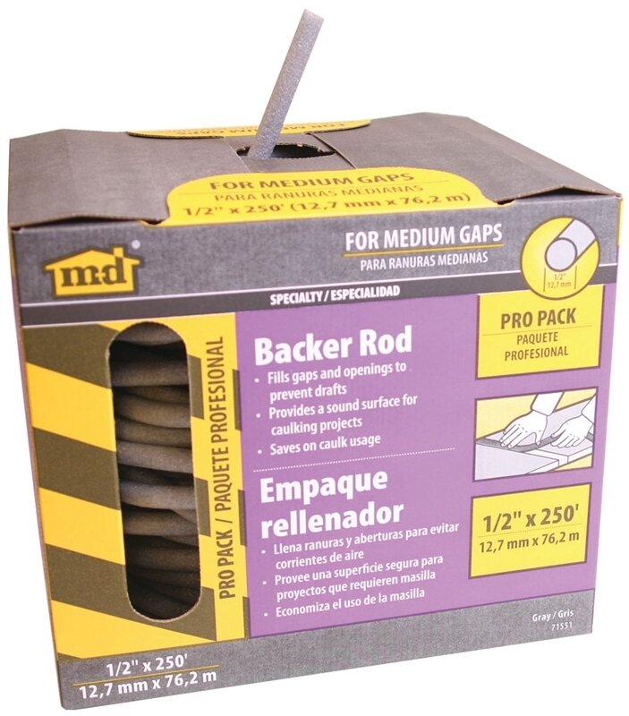 BACKER ROD 1/2" X 250'