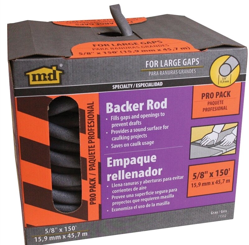 BACKER ROD 5/8" X 150'