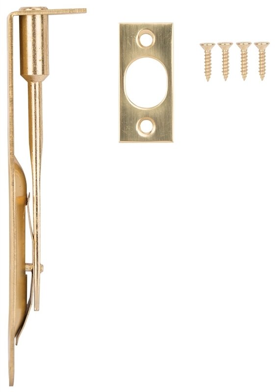 ROUND CORNER FLUSH BOLT BRASS