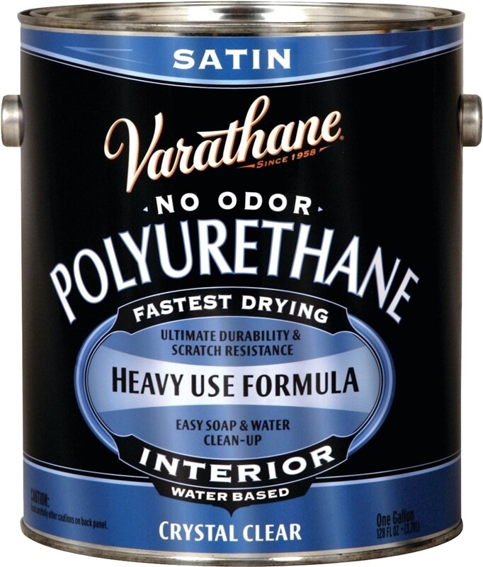 CLEAR SATIN INTERIOR VARATHANE