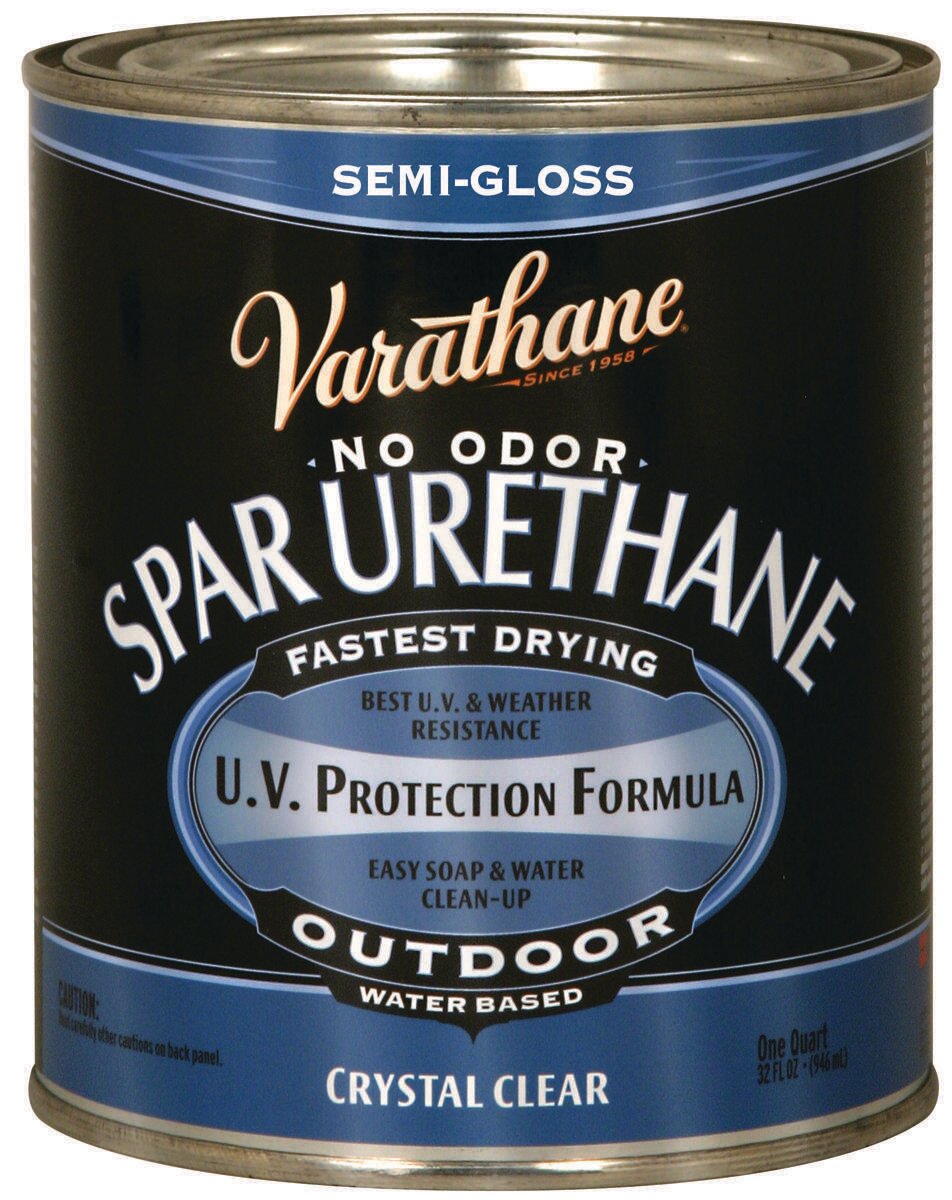 CLEAR SEMI-GLOSS EXTERIOR VARATHANE