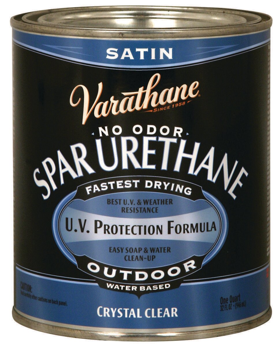 CLEAR SATIN EXTERIOR VARATHANE