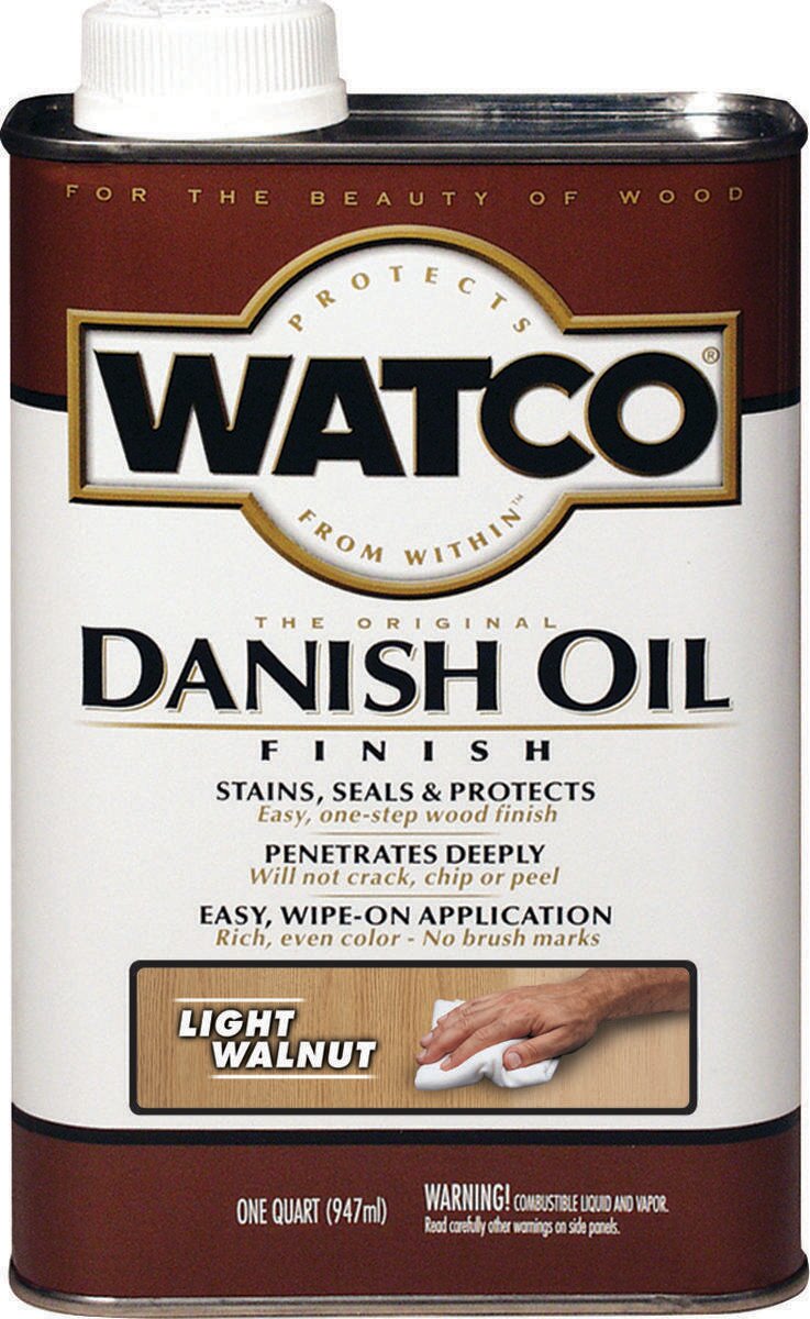 Watco Danish Oil Light Walnut 946ml