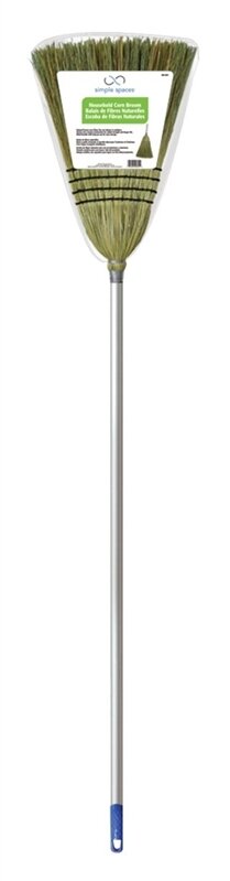 CORN BROOM 4 STRING HOUSEHOLD ALUMINUM